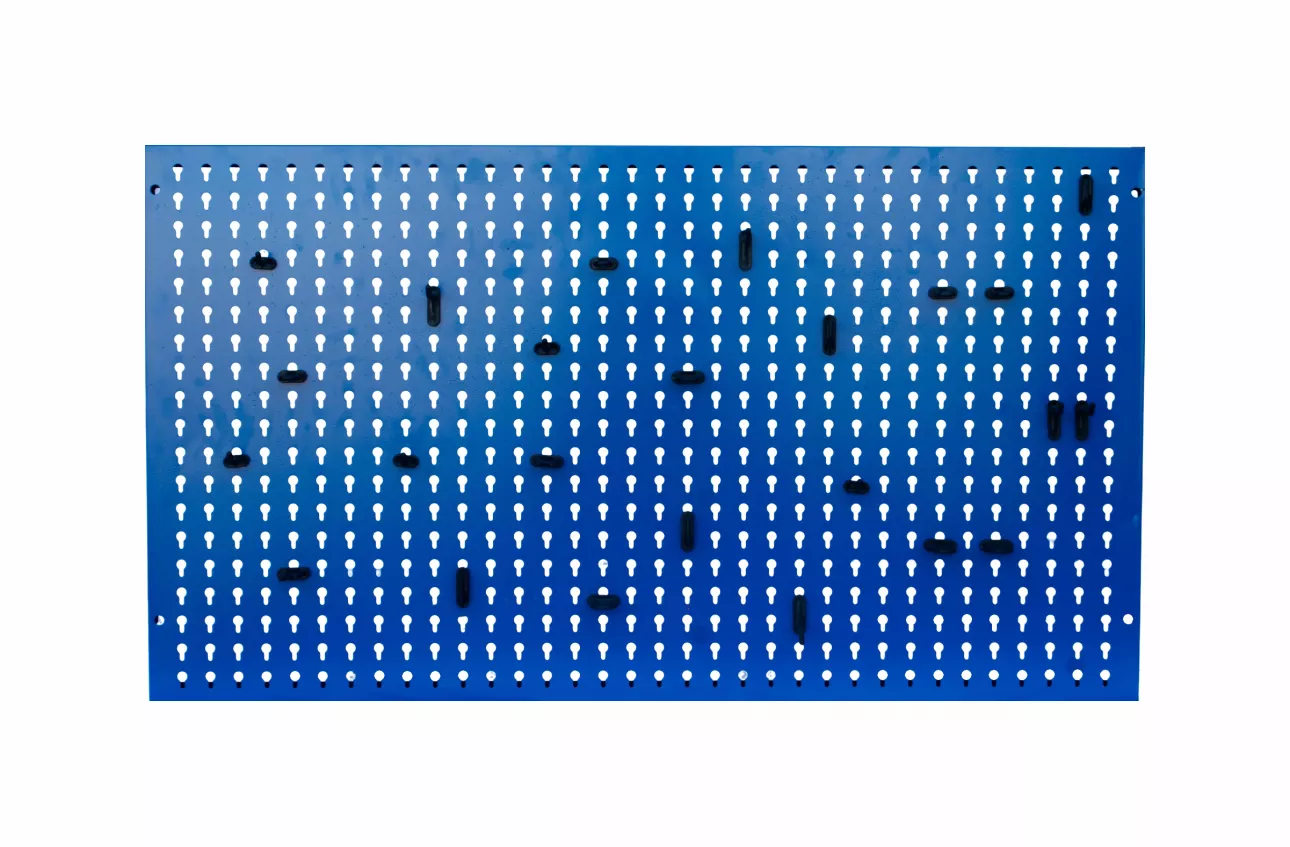 Painel de parede para ferramenta + kit plástico 24 pç